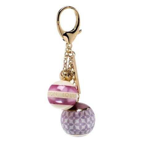 louis vuitton multicolor mini lin croisette key|louis vuitton charms card holder.